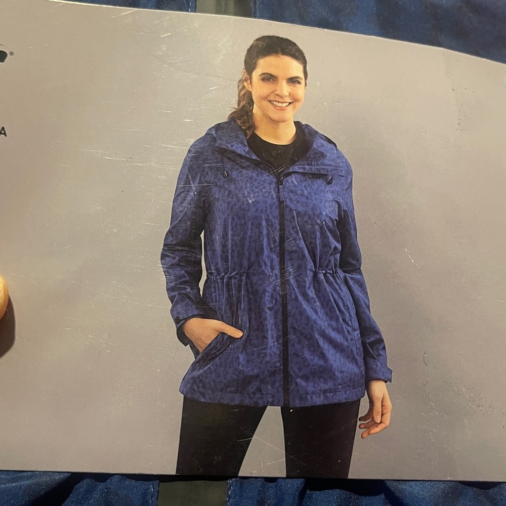 Crane Women's Waterproof Blue Ski Jacket